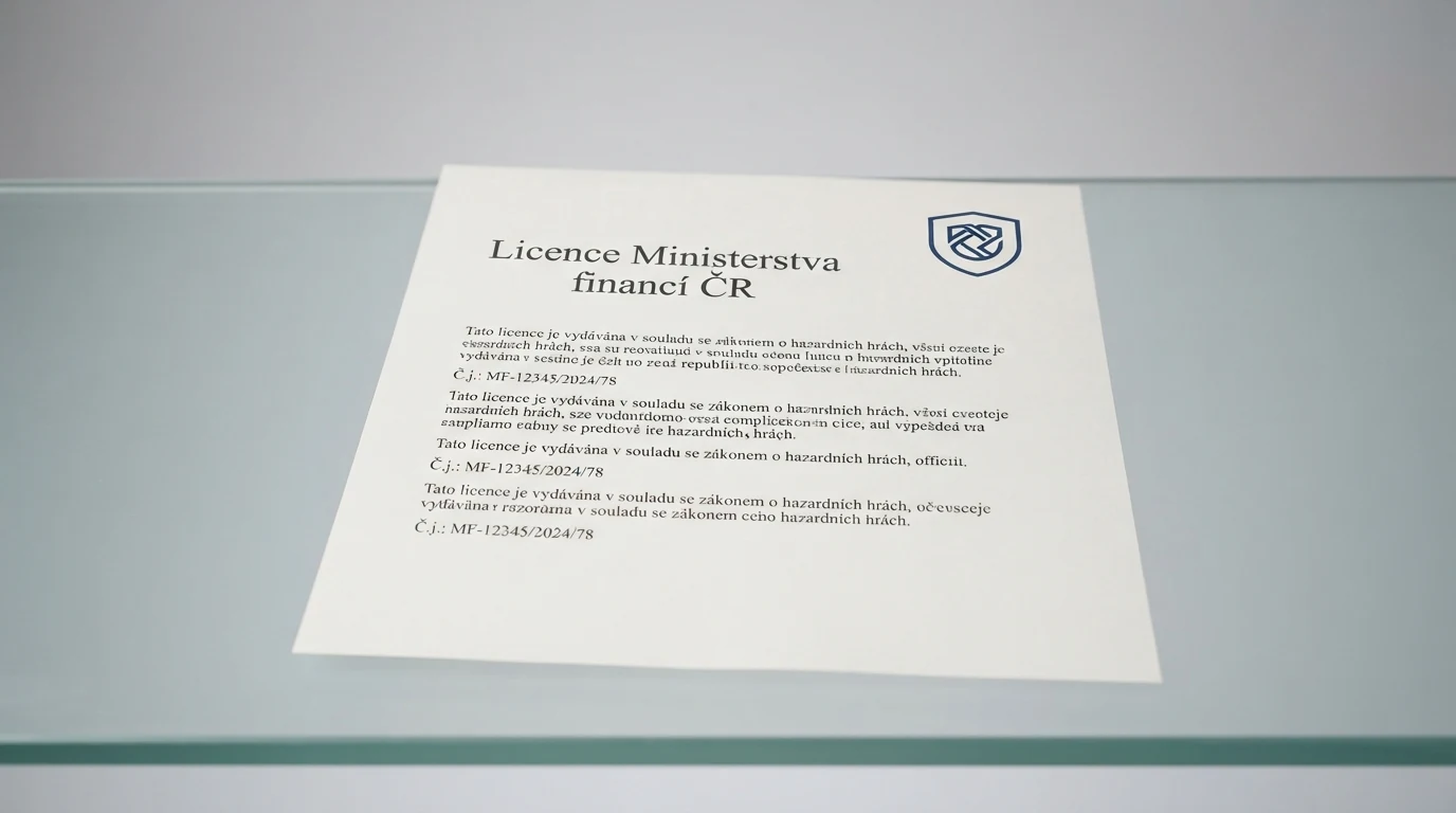 Výřez veřejného registru licencovaných provozovatelů hazardních her MF ČR